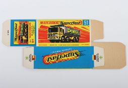 Matchbox Superfast Original G box 51a 8-Wheel Tipper