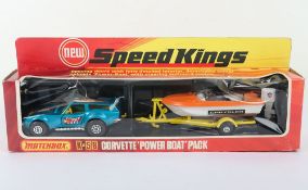 Matchbox Superkings K58 Corvette Power Boat Pack