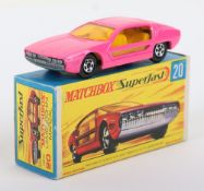 Matchbox Superfast 20a Lamborghini Marzal PINK body & G box