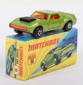 Matchbox Superfast 9b AMX Javelin with scarce DARK ORANGE interior