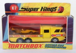 Matchbox Superkings K7 Racing Car Transporter