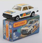 Matchbox Superfast 9c Ford Escort RS2000 with scarcer GREY base