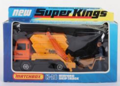 Matchbox Superkings K28 Bedford Skip Truck