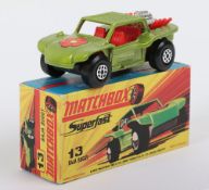 Matchbox Superfast 13b Baja Buggy with scarcer RED intererior