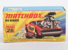 Matchbox Superfast Original empty box 26b Big Banger