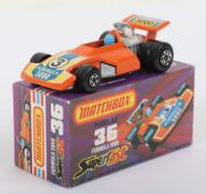 Matchbox Superfast 36c Formula 5000 with YELLOW labels