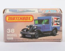 Matchbox Superfast Original empty box 38e Model A Van