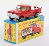 Matchbox Superfast 6a Ford Pickup with scarcer GLOSS GREY base