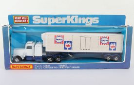 Matchbox Superkings K31 Peterbilt Refrigeration Truck Langnese Iglo