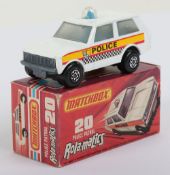 Matchbox Superfast 20b Police Patrol with UNPAINTED base & CHECKER labels