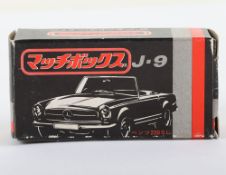 Matchbox Superfast Original empty JAPANESE box 27a Mercedes 230 SL