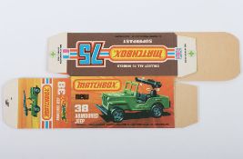 Matchbox Superfast Original box 38c Armoured Jeep