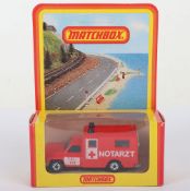 Matchbox Superfast 41c Ambulance NOTARZT & RED body