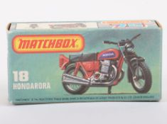 Matchbox Superfast Original empty L box 18b Hondarora 2nd issue