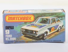 Matchbox Superfast Original empty box 9c Ford RS2000 Escort
