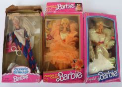 Collection of  loose Vintage Barbie Dolls Boxes and more Mattel. 
