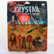 Scarce Vintage The Saga of Crystar Spell of the Evil Wizard Action Figure Remco 1982. 