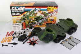 Vintage Gi Joe Action Force Rolling Thunder Vehicle Boxed Complete Hasbro. 