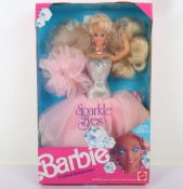 Vintage Sparkle Eyes Barbie Doll 1991 Mattel NRFB Boxed. 