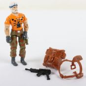Scarce European Exclusive Vintage G.I. Joe Gi Joe Tiger Force Outback action figure Hasbro. 