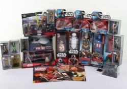 Quantity of Modern Action Figures Vehicles and Figurines. 
