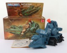 Vintage Masters of the Universe MOTU Battle Ram Mobile Launcher Boxed Mattel 1981. 