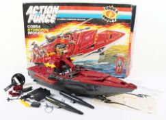 Vintage Action Force Gi Joe Hydrofoil Moray Vehicle Boxed Hasbro. 