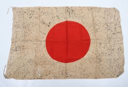 WW2 Japanese Signed Battle Flag
