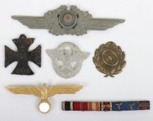 Third Reich German Kriegsmarine Officers Breast Eagle