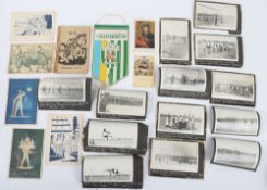 Ukrainian Prisoner of War Football / Sports Event Photographs and Postcards, 1946