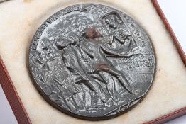 Lusitania Medal, Period British Replica of a German Medal