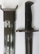 WW1 / WW2 US M1 & Springfield 1905 Bayonet, Cut Down
