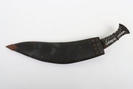 Gurkha Kukri in Leather Scabbard