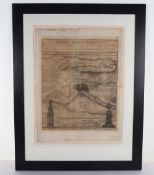Battle of Toulouse 1814 Map, Framed, By Carme Duplan.