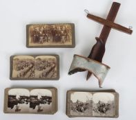 Stereo Viewer and Photo Cards, from the China War, Boer War and the Great War
