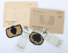 Third Reich Cap Wreath Patterns