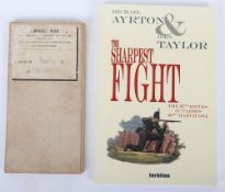 ‘The Sharpest Fight’ book by Ayrton & Talyor, Plus a Cloth Map of Tarbes.