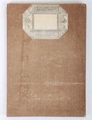 Large period map of the battle of Toulouse, 10th April 1814, French Made