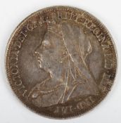 Victoria (1837-1901), Shilling, 1895, extremely fine and toned
