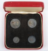 Victoria 1899, Maundy Money, 4d, 3d, 2d and 1d, EF