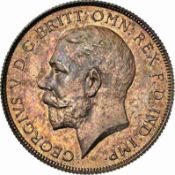 NGC PF64 - George V (1910-1936), Florin, 1911, Proof, bare head, rev. crowned cruciform shields, (S.
