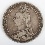 Victoria (1837-1901), Crown, 1883, fine