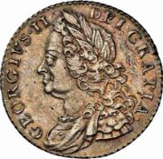 George II (1727-1760), Shilling, 1758, old laureate and draped bust, (S. 3704),near extremely fine