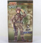 WW2 Elite Force 101st Airborne Corporal Bud Norris Blue Box Toys Models Action Figure,