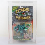 Scarce Vintage Extreme Dinosaurs action figure AFA 80 Graded 1997 Mattel.