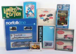 Nine Die Cast Models boxed.