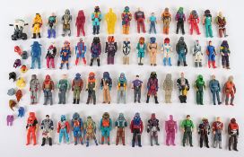Collection of Vintage Kenner M.A.S.K. Mask Action Figures.