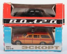 Two Russian Model Cars,