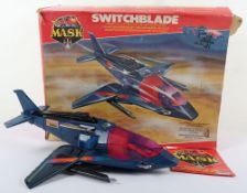 Vintage Kenner M.A.S.K. Mask Switchblade Vehicle and Action Figure in Box.