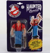 Vintage Kenner The Real Ghostbusters Haunted Human Hard Hat Horror Ghost moc carded action figure.